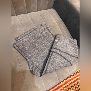 lululemon athletica Women’s Gray Heathered wide leg
